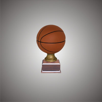 5" or 10 3/4" Basketball Resin on Base