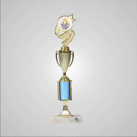 14.5" Trophy with Riser and Cup