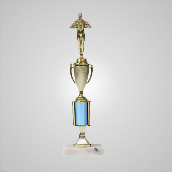 14.5" Trophy with Riser and Cup