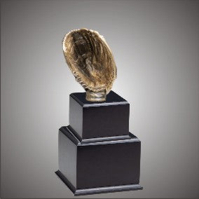 Baseball Glove Resin on Base