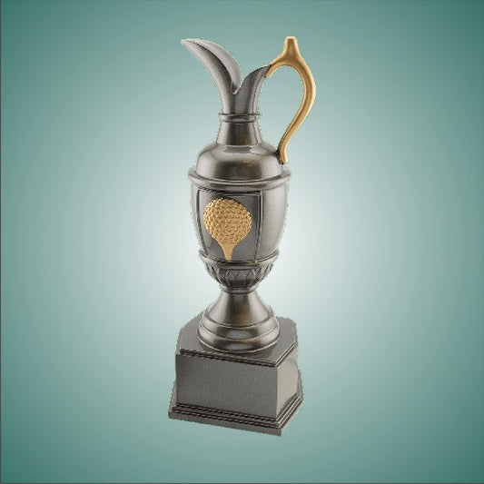 Gun Metal Golf Resin. Available in 2 sizes.