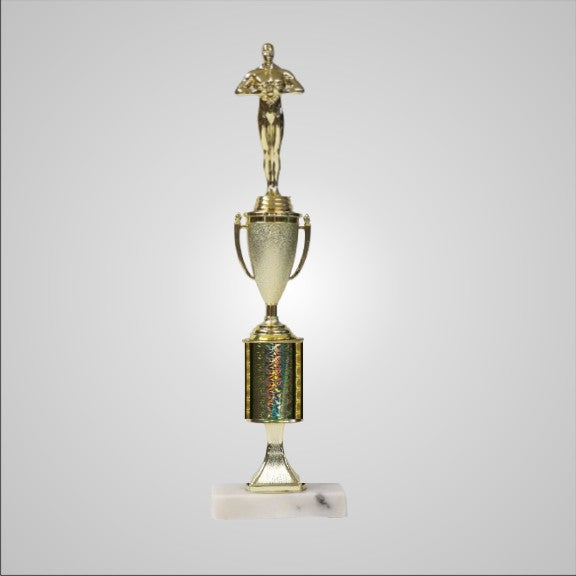 14.5" Trophy with Riser and Cup