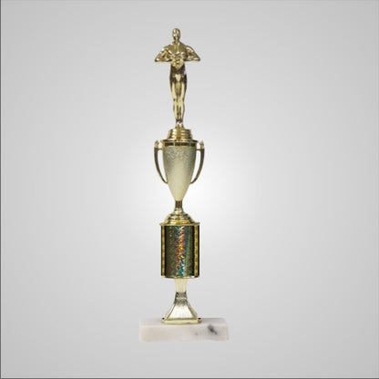 14.5" Trophy with Riser and Cup