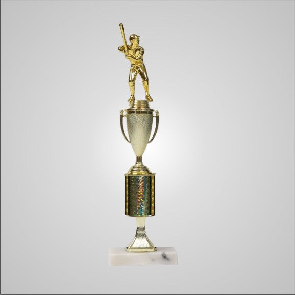 14.5" Trophy with Riser and Cup