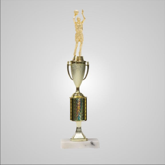 14.5" Trophy with Riser and Cup