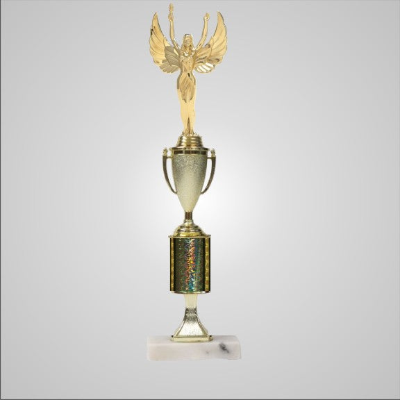 14.5" Trophy with Riser and Cup