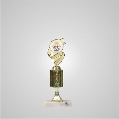 10" Trophy with Riser