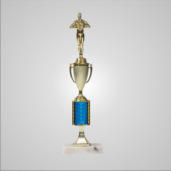 14.5" Trophy with Riser and Cup