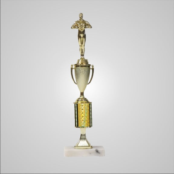 14.5" Trophy with Riser and Cup
