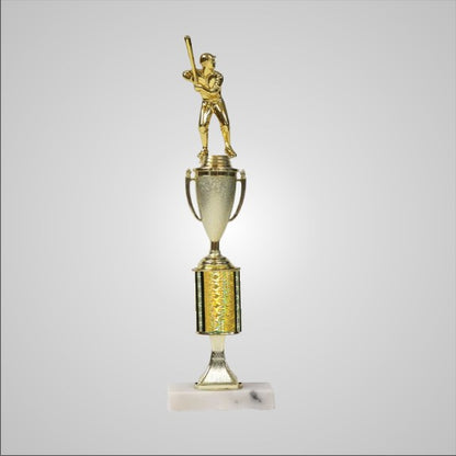 14.5" Trophy with Riser and Cup
