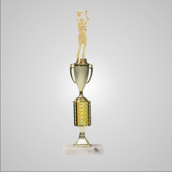 14.5" Trophy with Riser and Cup