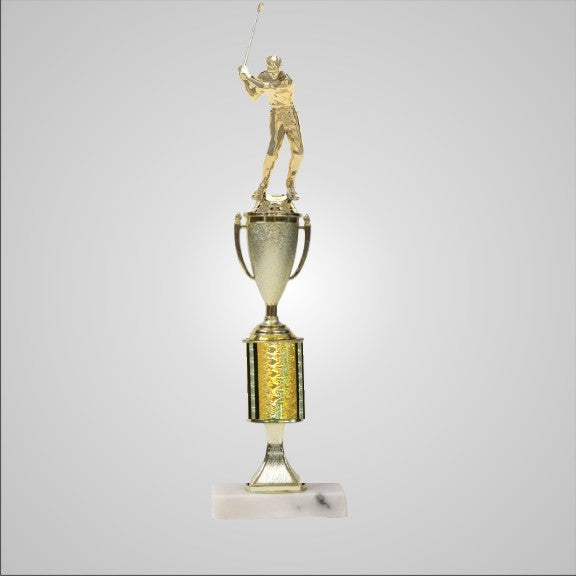 14.5" Trophy with Riser and Cup