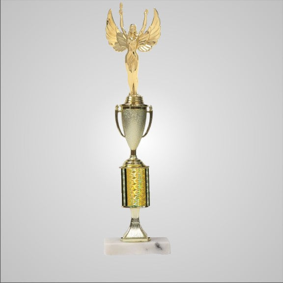 14.5" Trophy with Riser and Cup