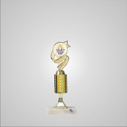 10" Trophy with Riser