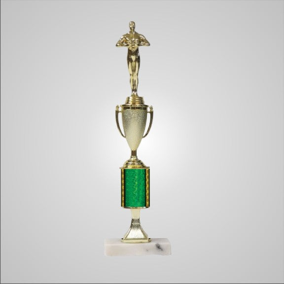 14.5" Trophy with Riser and Cup
