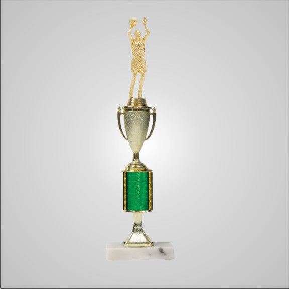 14.5" Trophy with Riser and Cup