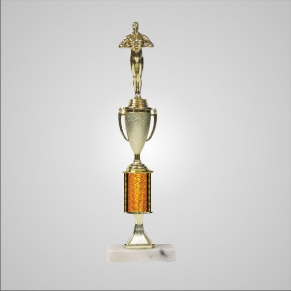 14.5" Trophy with Riser and Cup
