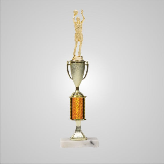 14.5" Trophy with Riser and Cup