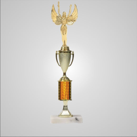 14.5" Trophy with Riser and Cup