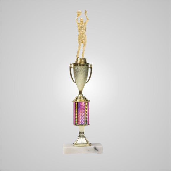 14.5" Trophy with Riser and Cup