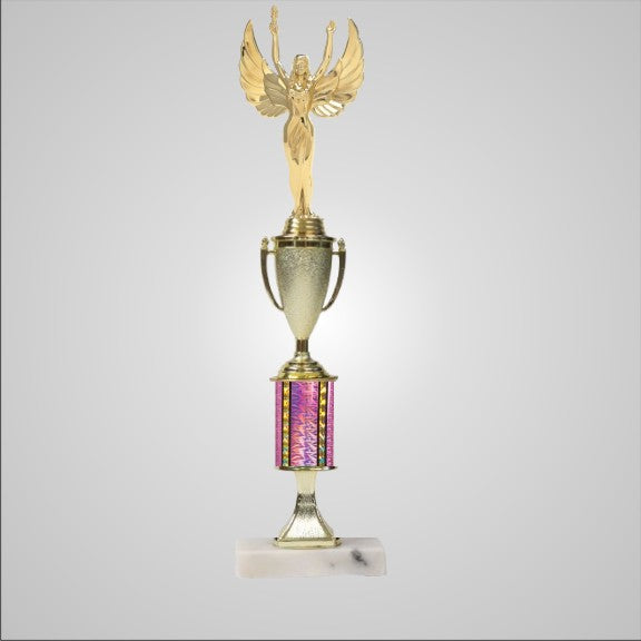 14.5" Trophy with Riser and Cup