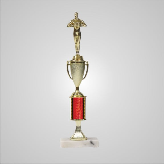 14.5" Trophy with Riser and Cup