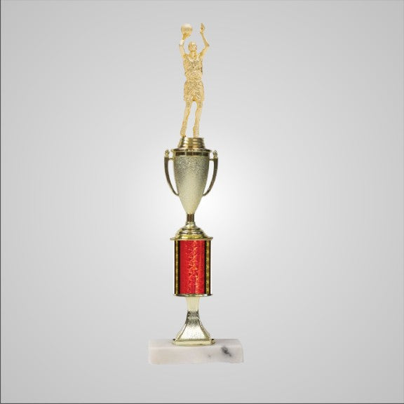 14.5" Trophy with Riser and Cup