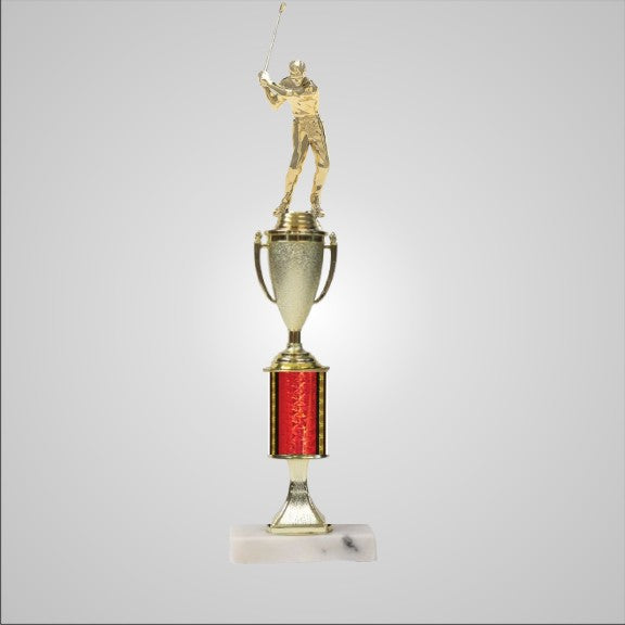 14.5" Trophy with Riser and Cup