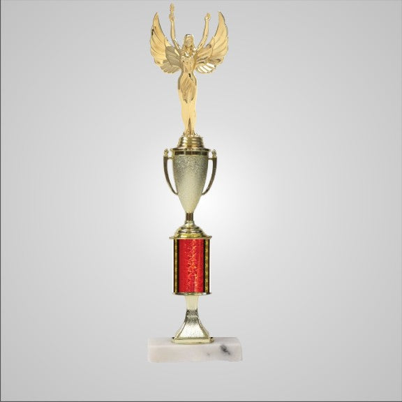 14.5" Trophy with Riser and Cup