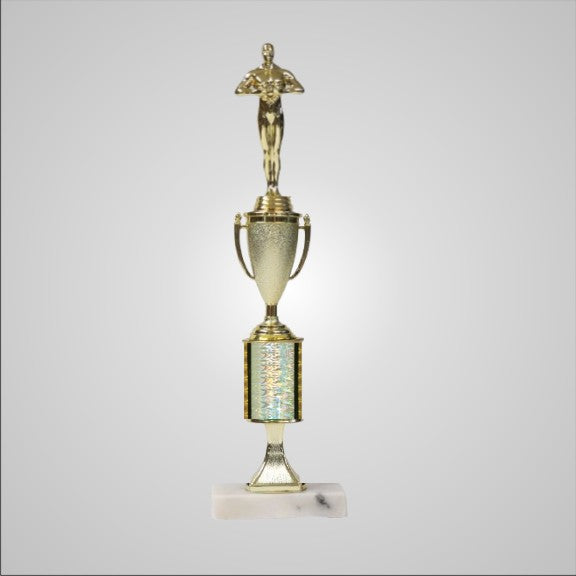 14.5" Trophy with Riser and Cup