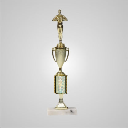 14.5" Trophy with Riser and Cup