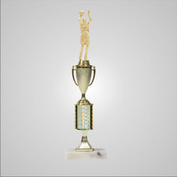 14.5" Trophy with Riser and Cup