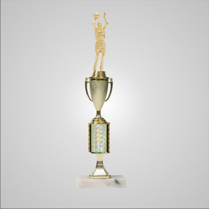 14.5" Trophy with Riser and Cup