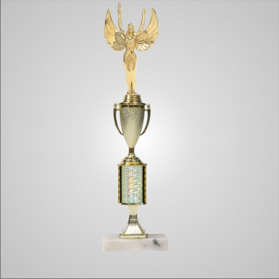 14.5" Trophy with Riser and Cup