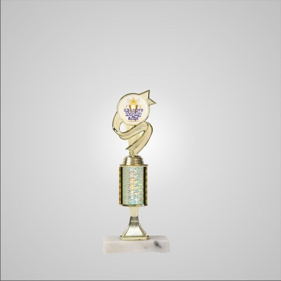 10" Trophy with Riser