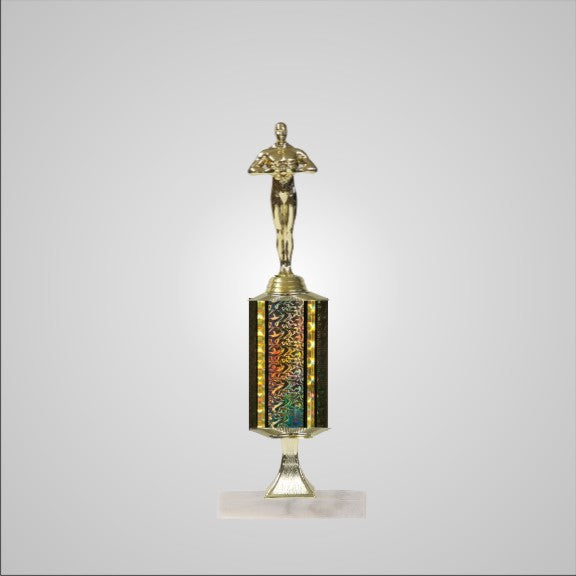 12" Trophy wide column with Riser