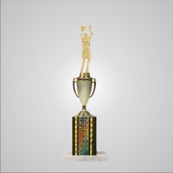 14.5" Trophy wide column with Cup