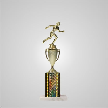14.5" Trophy wide column with Cup