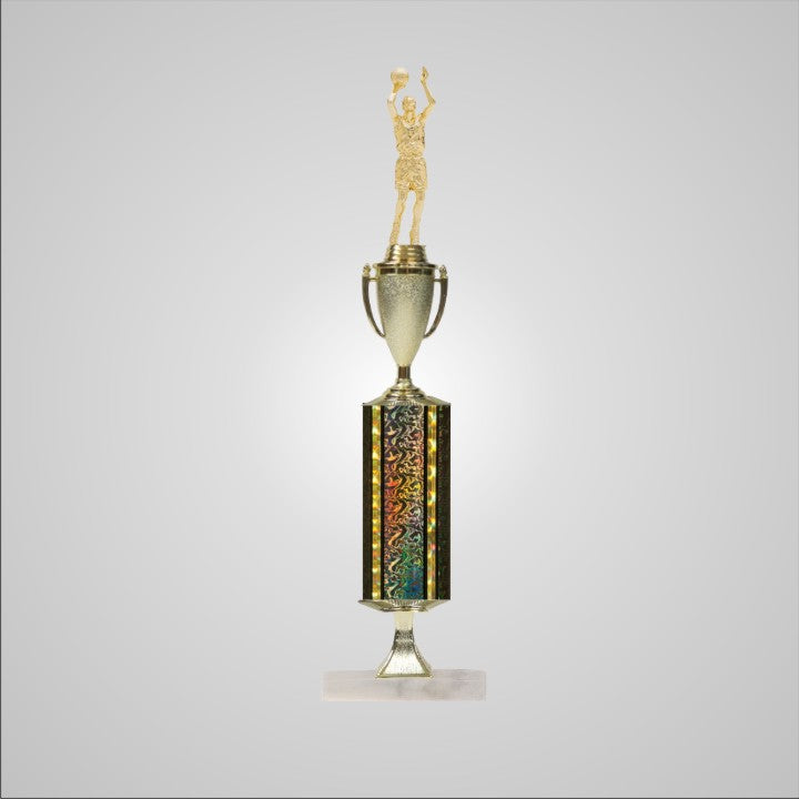 18.5" Trophy wide column with Riser and Cup