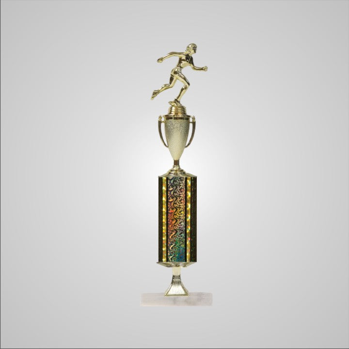 18.5" Trophy wide column with Riser and Cup