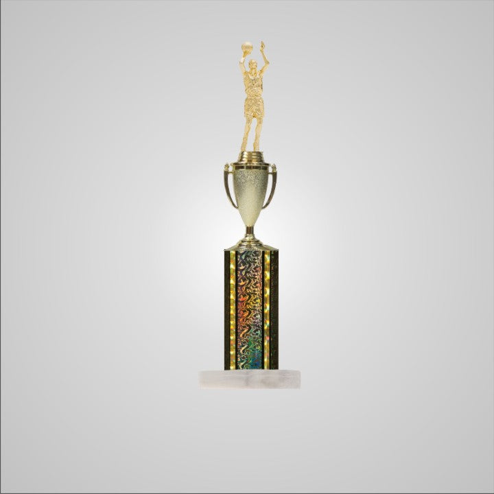 16.5" Trophy wide column with Cup