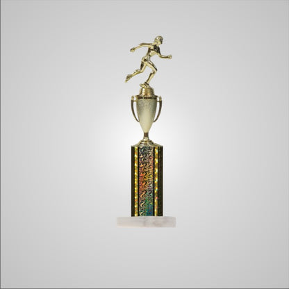 16.5" Trophy wide column with Cup