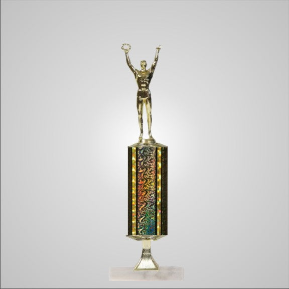 14" Trophy wide column with Riser