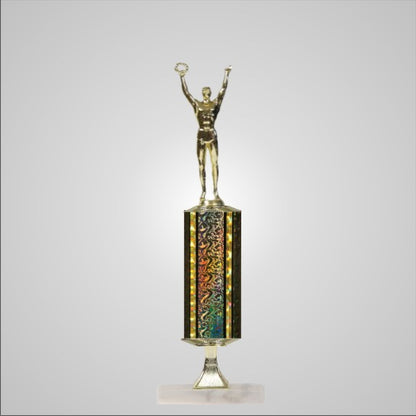 14" Trophy wide column with Riser