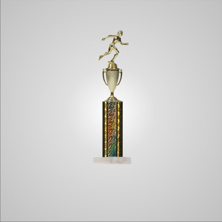 18.5" Trophy wide column with Cup