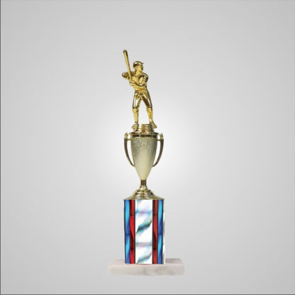 14.5" Trophy wide column with Cup
