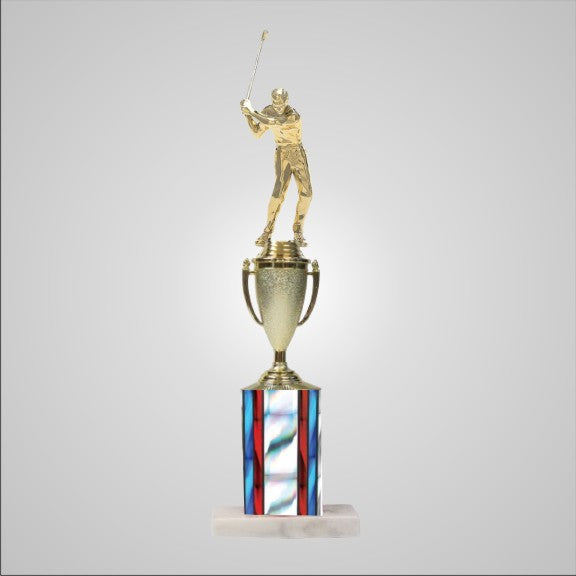 14.5" Trophy wide column with Cup