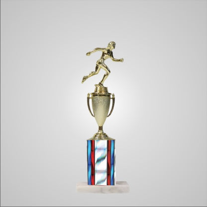 14.5" Trophy wide column with Cup