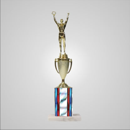 14.5" Trophy wide column with Cup