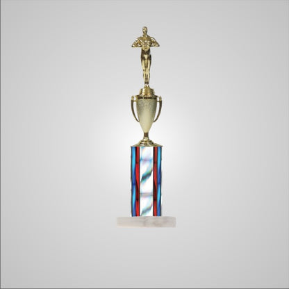16.5" Trophy wide column with Cup